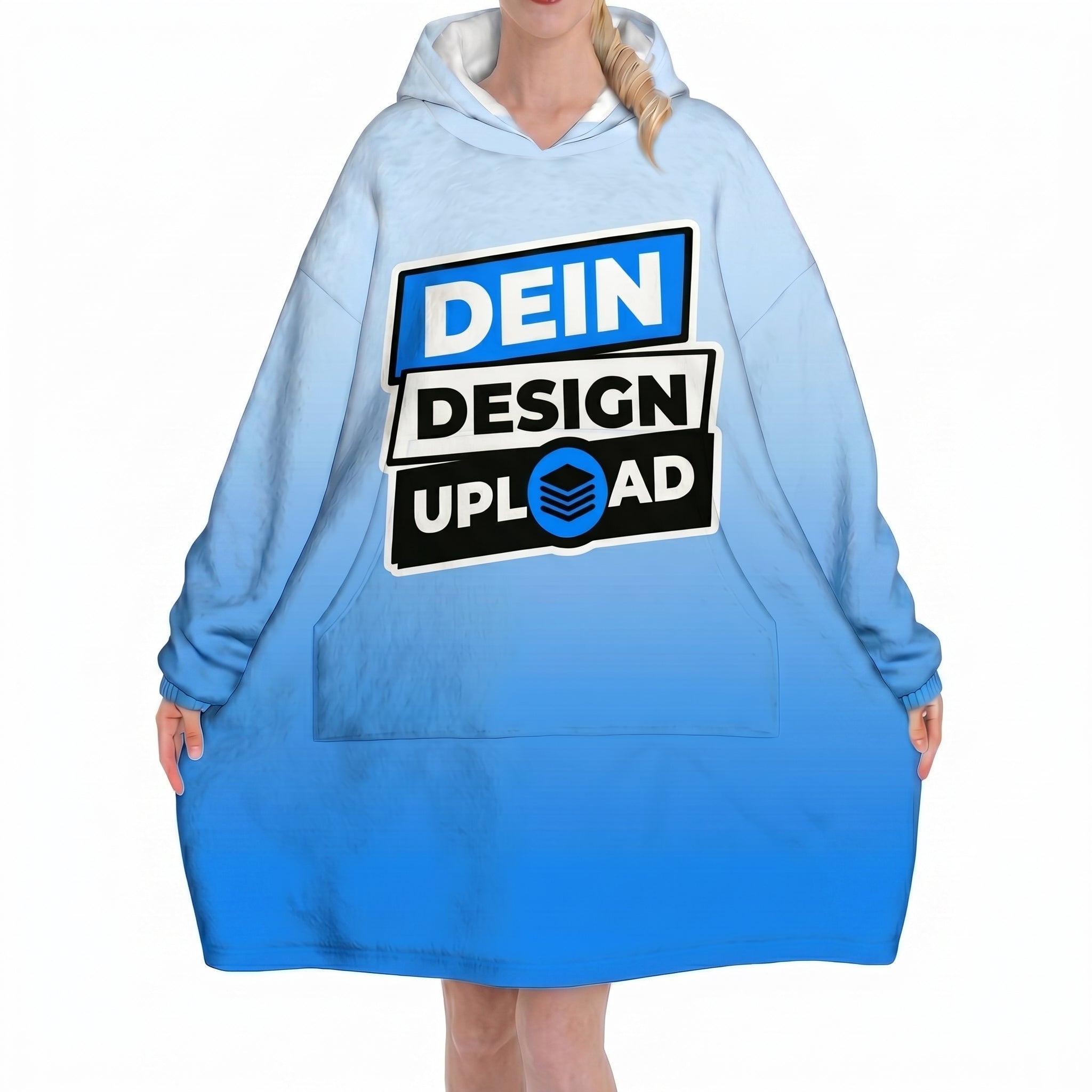 Kuschelpullover personalisierbar XXL |  FOTO-UPLOAD