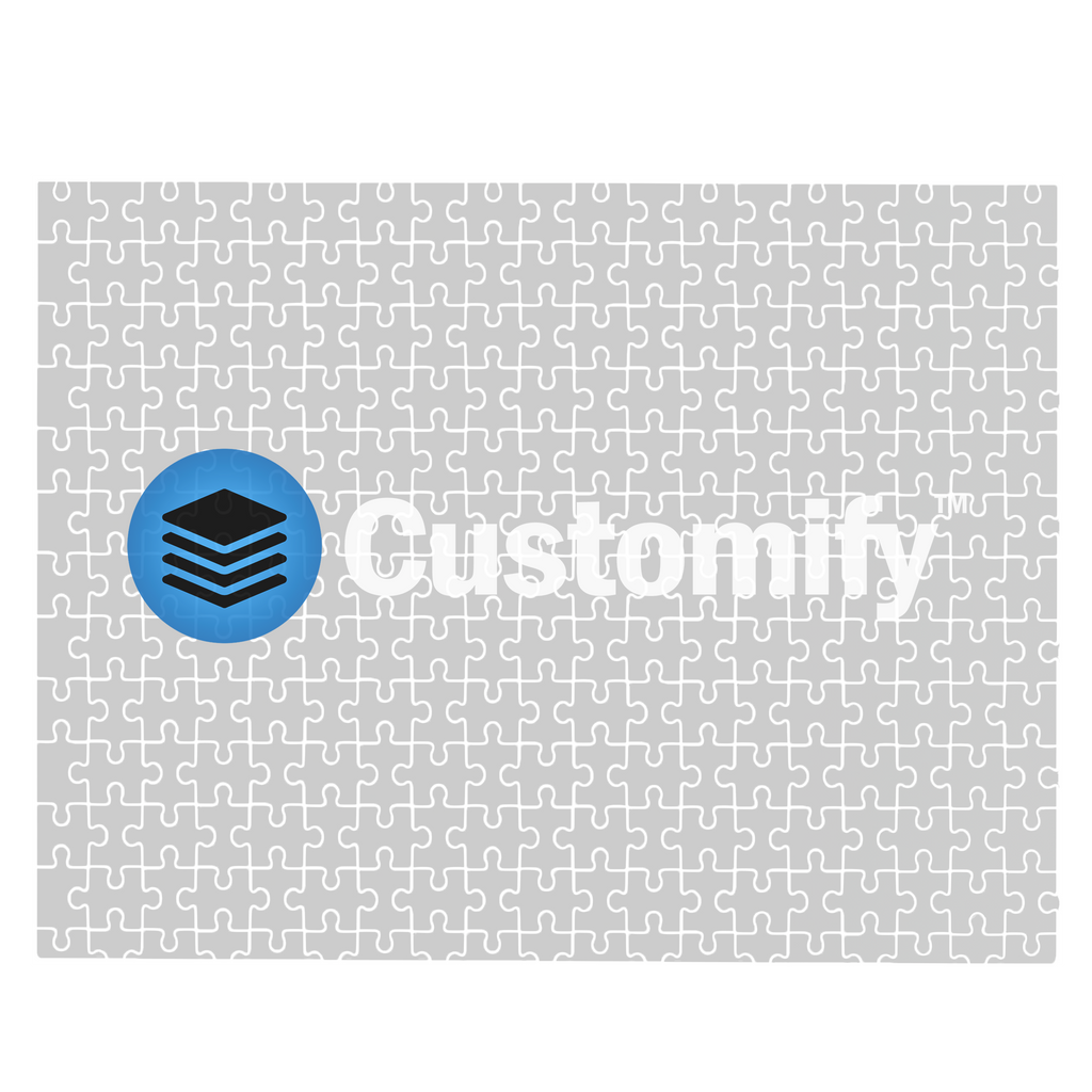 Leeres Foto-Puzzle zum selbst Gestalten mit eigenem Foto, Blanko-Holzpuzzle von Customify