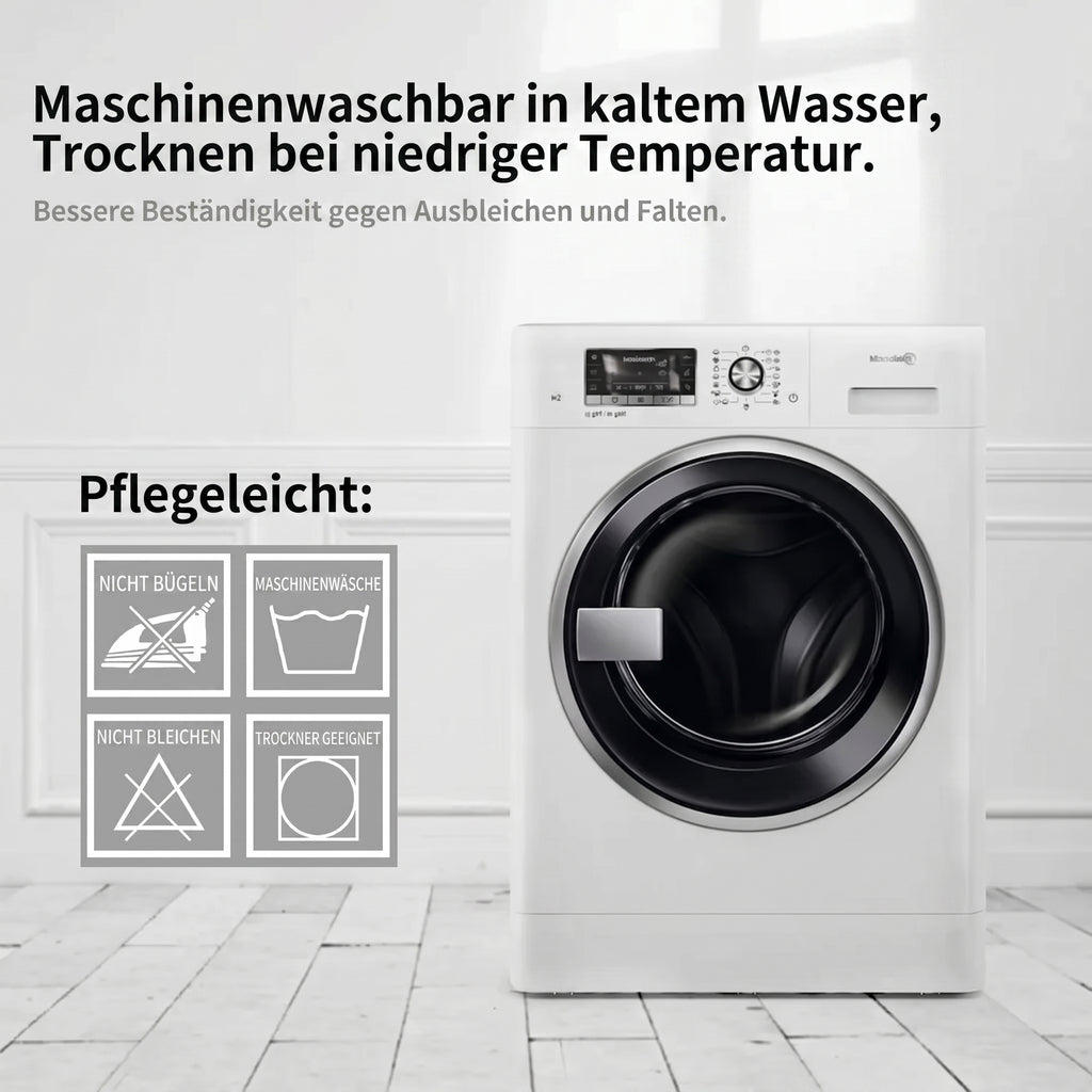 Pflegehinweis Kuschelpullover-Hoodie Oversize XXL: maschinenwaschbar bei niedriger Temperatur